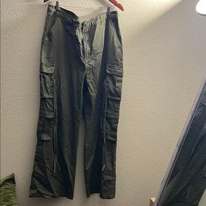 Women’s Fashion Nova Olive Cargo Pants